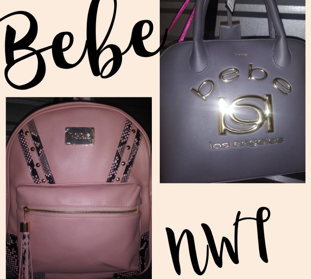Bebe Backpack or Purse